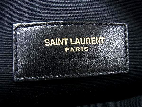 Yvessaint Laurent Yves Saint Laurent Rive Gauche Wool And Leather One Handle