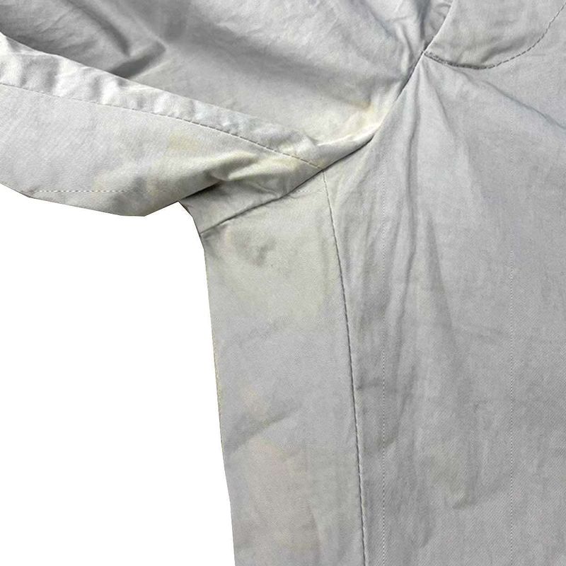 Prada 09ss Cotton Nylon Slack Pants Light Gray S Spd50p