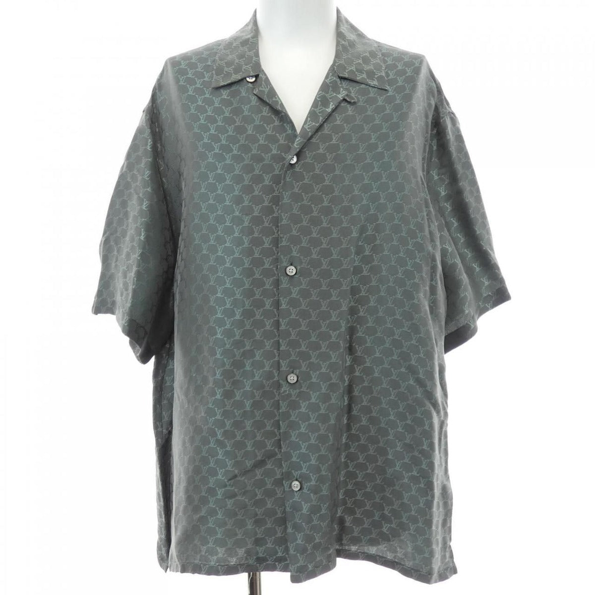 Louis Vuitton Short Sleeve Jaguar de Silk Plend Shirt S/S