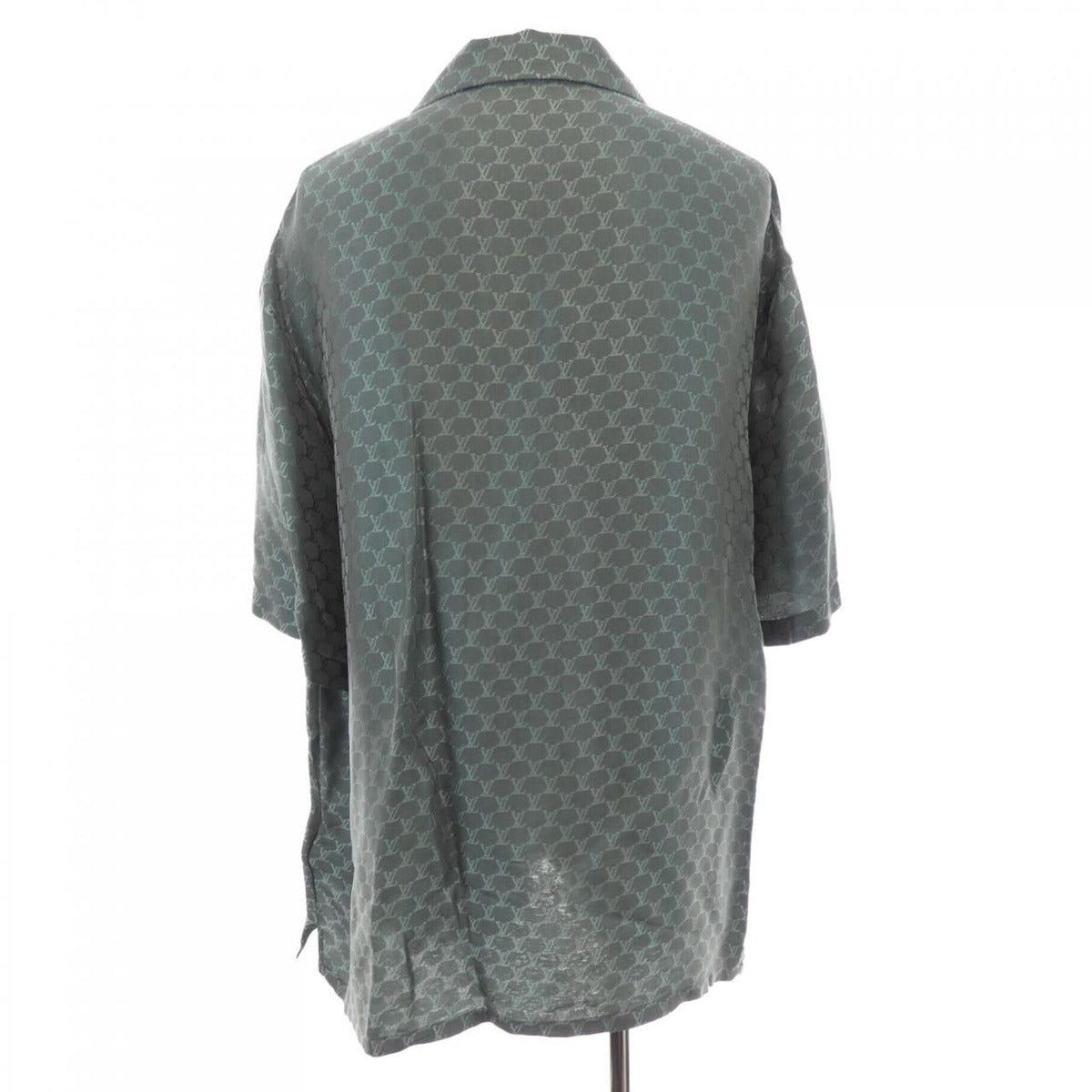 Louis Vuitton Short Sleeve Jaguar de Silk Plend Shirt S/S — view 2