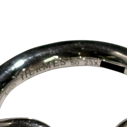 Hermes Echappe Croisette Ring GM 50 (size 10) Silver Ring Purchased in 2024