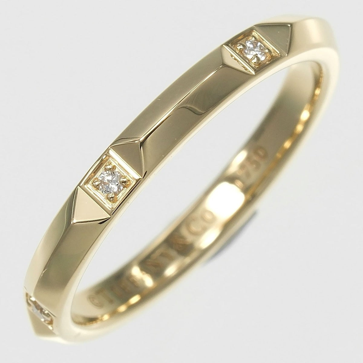 Tiffany & Co Yellow Gold Diamond Ring — view 7