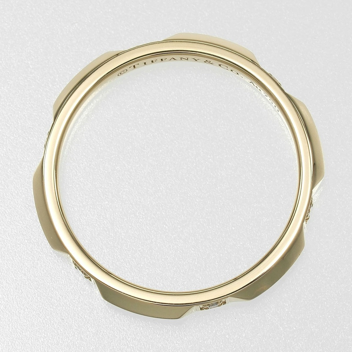 Tiffany & Co Yellow Gold Diamond Ring — view 9