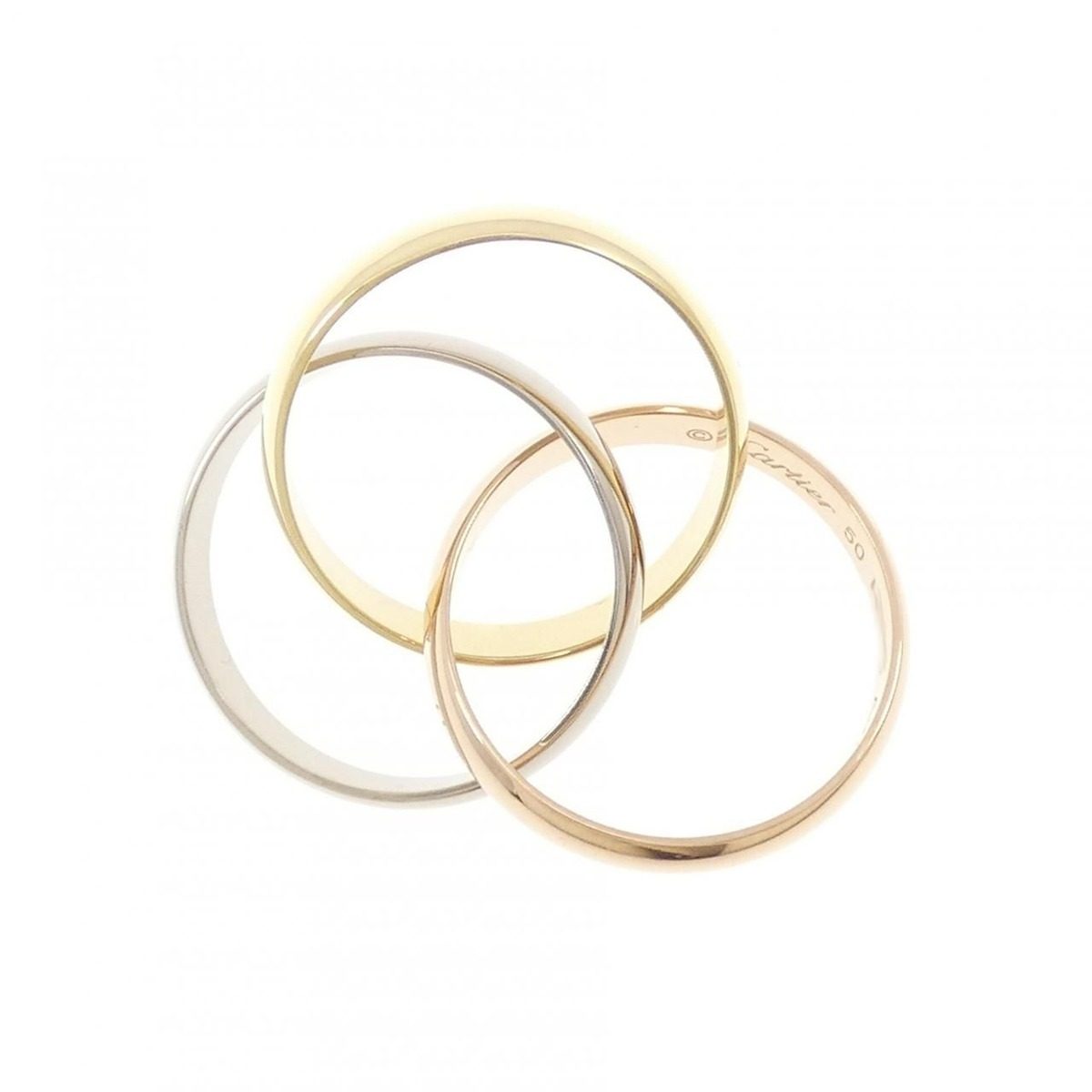 Cartier Trinity Ring Yellow — view 4