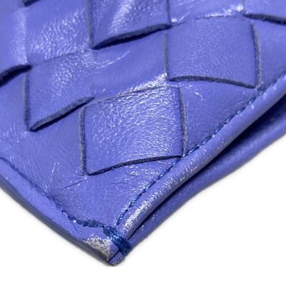 Bottega Veneta Handbag The Twist/maxi Intrecciato Blue Leather