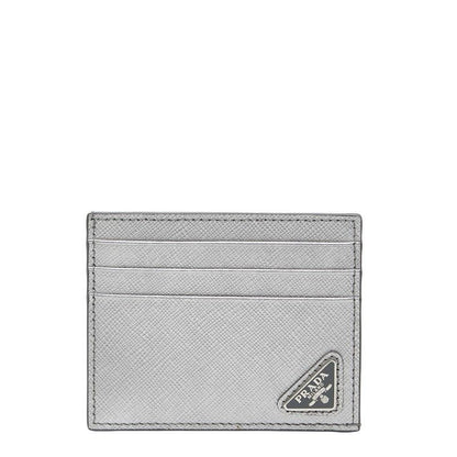Prada Silver Leather