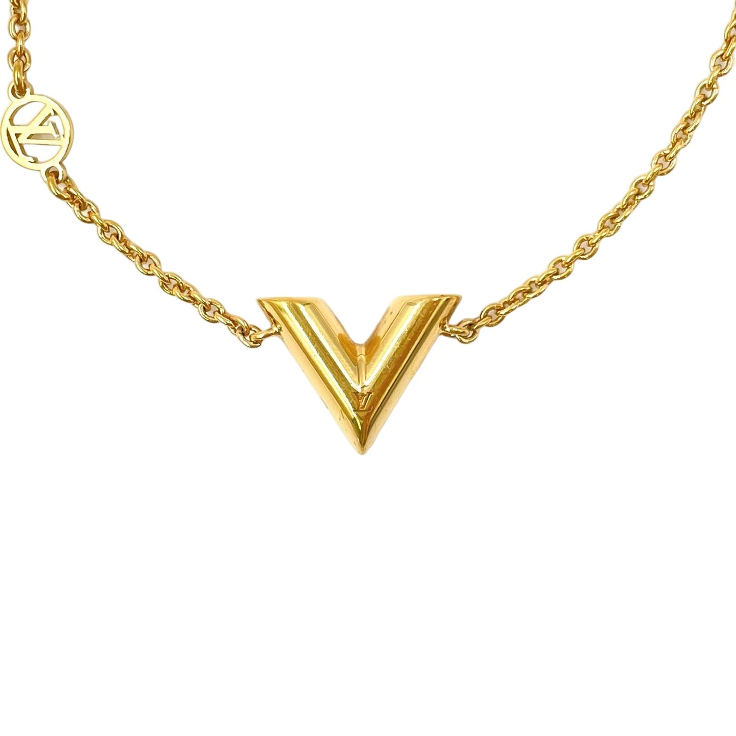 Louis Vuitton Essential Gold Plated Bracelet Bangle — view 2