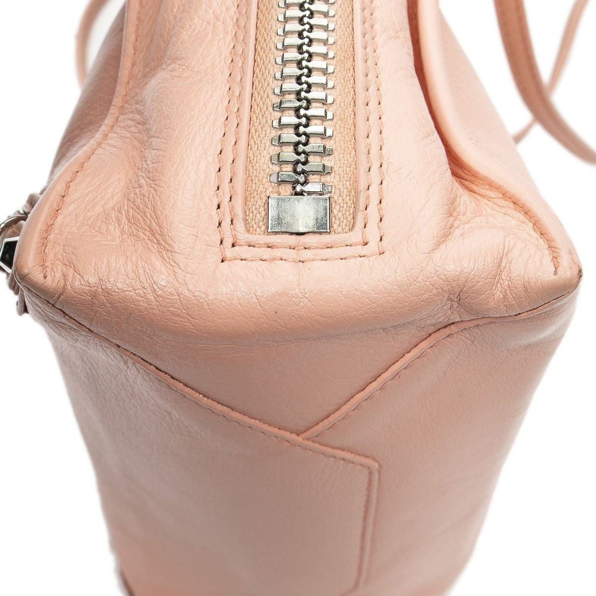 Balenciaga Papier A6 Zip Around Tote Pink Calfskin Leather — view 8