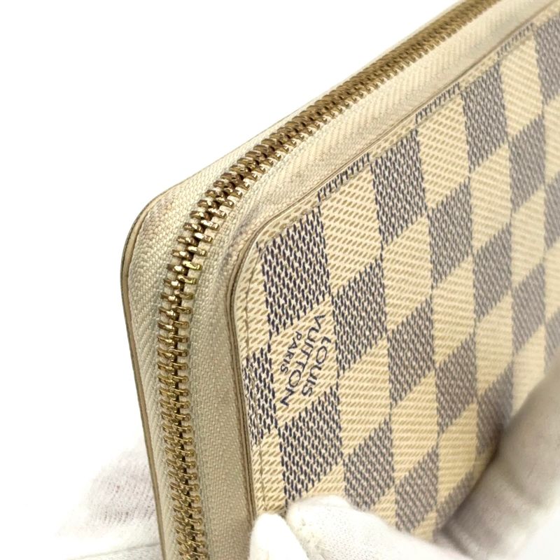 Louis Vuitton Damier Azure Illustre Zippy Wallet Round Zipper With Balloon