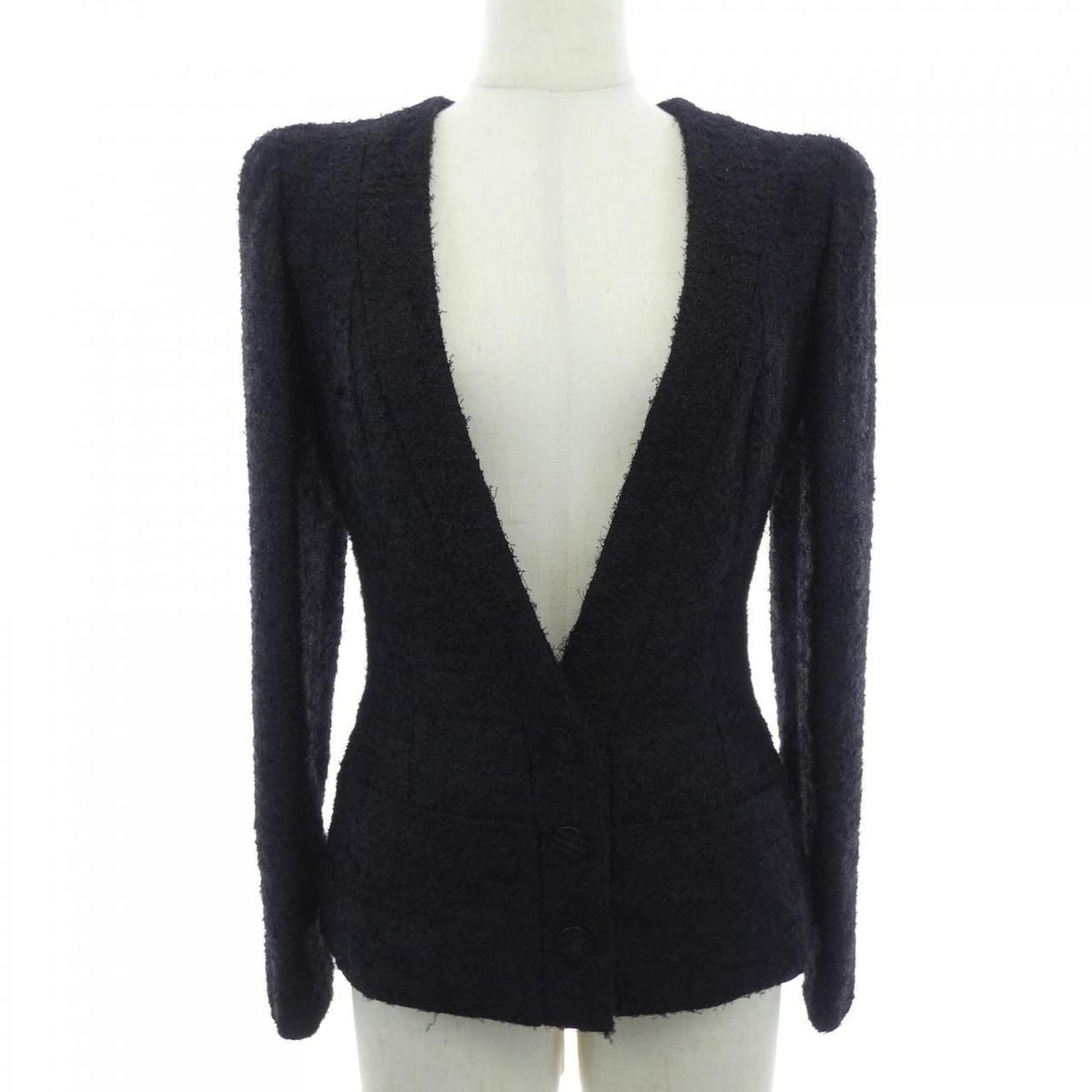 Chanel Vintage Collarless Jacket