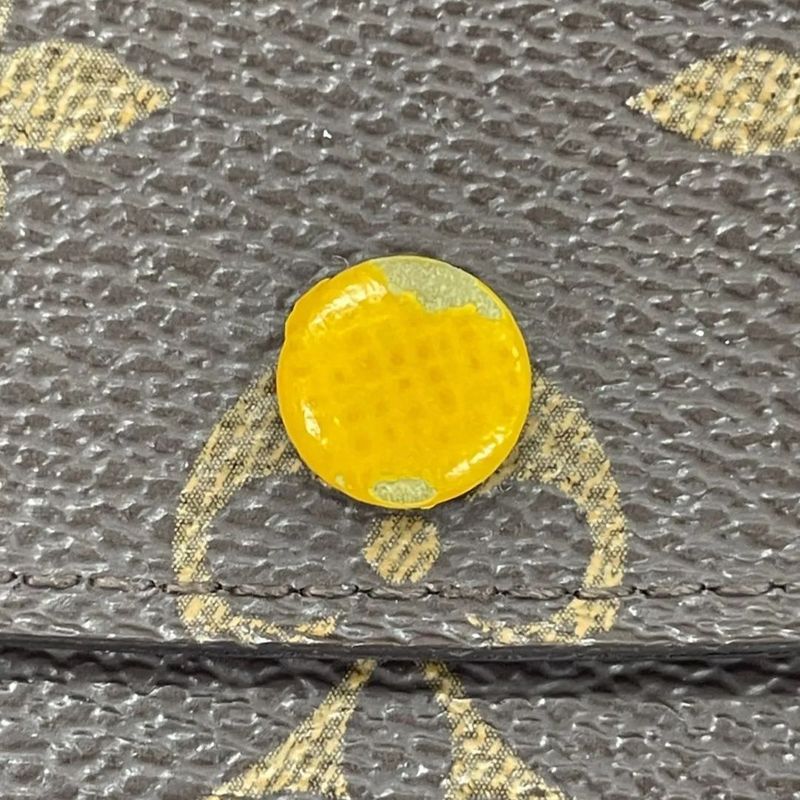 Louis Vuitton Monogram Portefeuille Emilie Zipper Long Wallet M60698 Brown ×