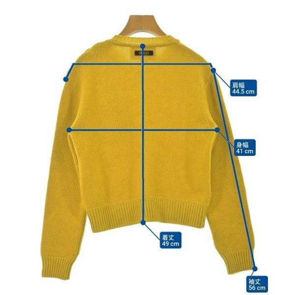 Gucci Knit Sweater Yellow — view 6