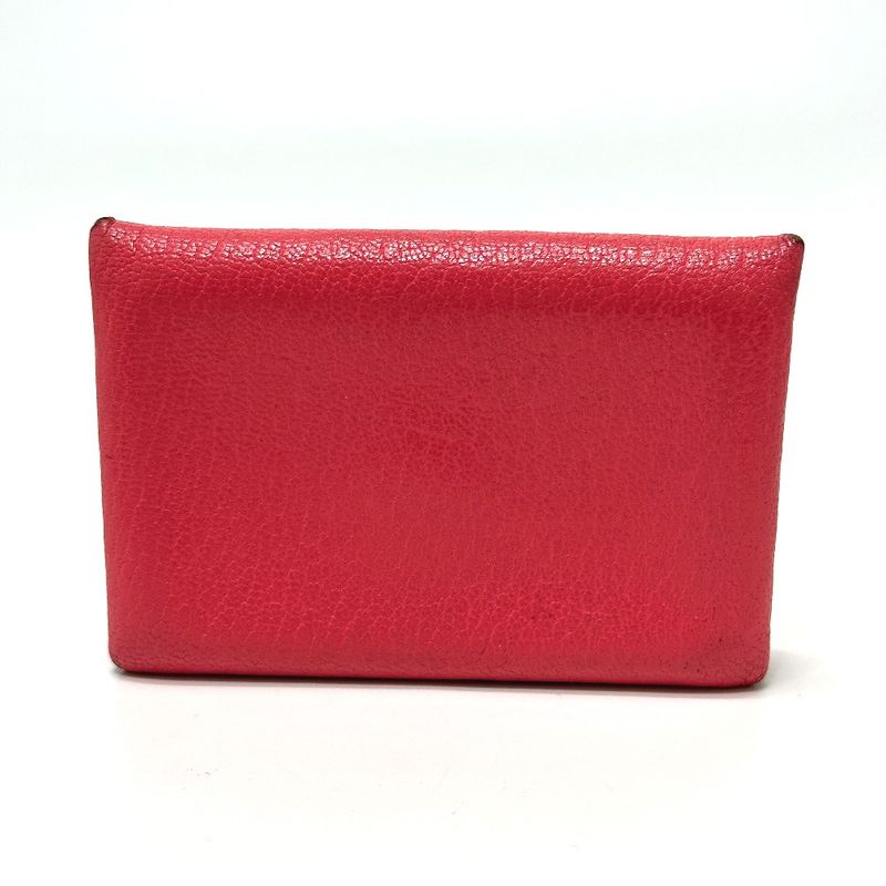 Hermes Card Case Calvi Epson Rose Azalea Pink