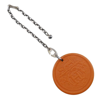 Hermes Takashimaya Limited Kyoto Takashimaya 2008 Key Charm Leather × Silver