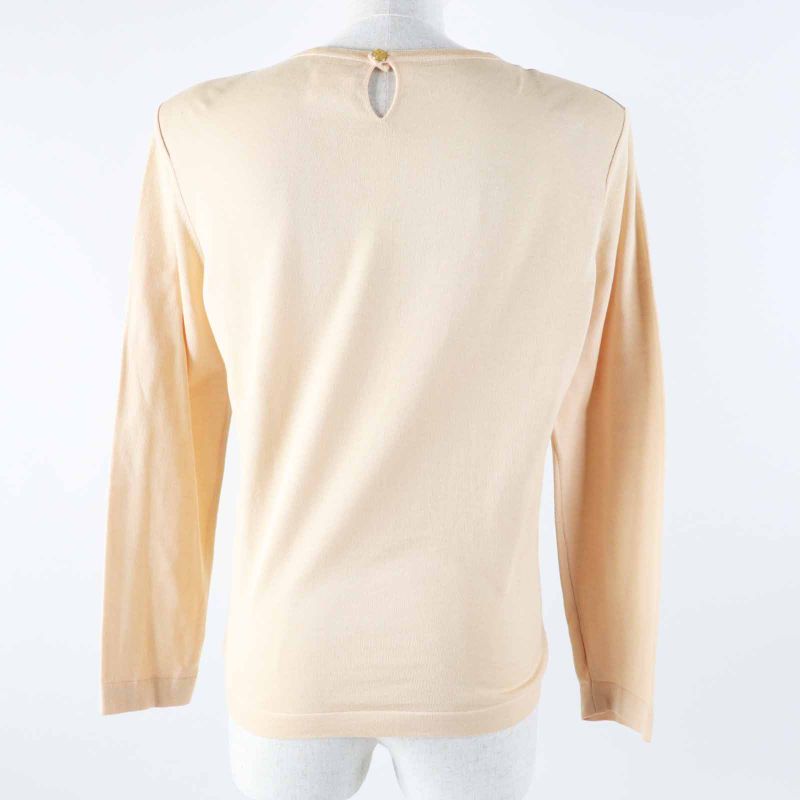 Hermes Passiflores Passionflower Silk Cotton Twill Raine Knit Cut And Sewn