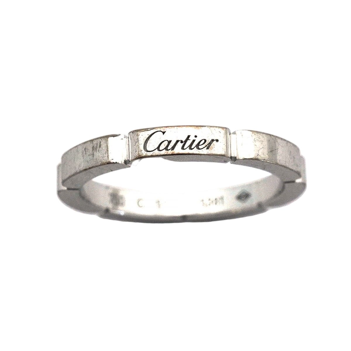 Cartier Ring Maillon Panthere 18k White Gold — view 2
