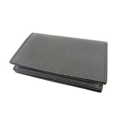 Loewe Anagram Leather Card Case Business Holder Gray — view 2