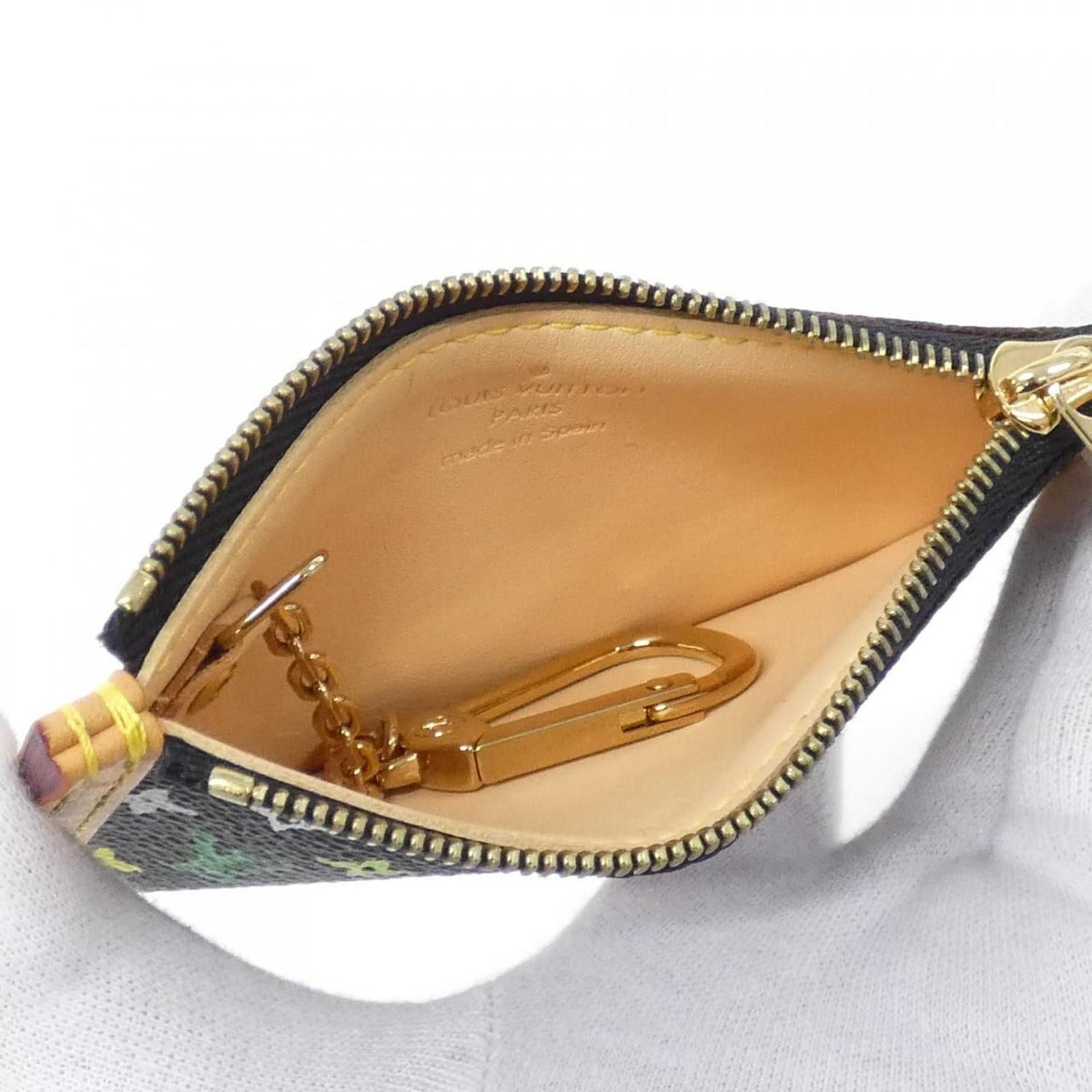 Louis Vuitton Multicolor Pochette Cles Coin & Key Case Holder — view 7