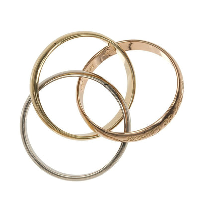 Cartier Trinity mm Band 18k Gold Ring — view 9