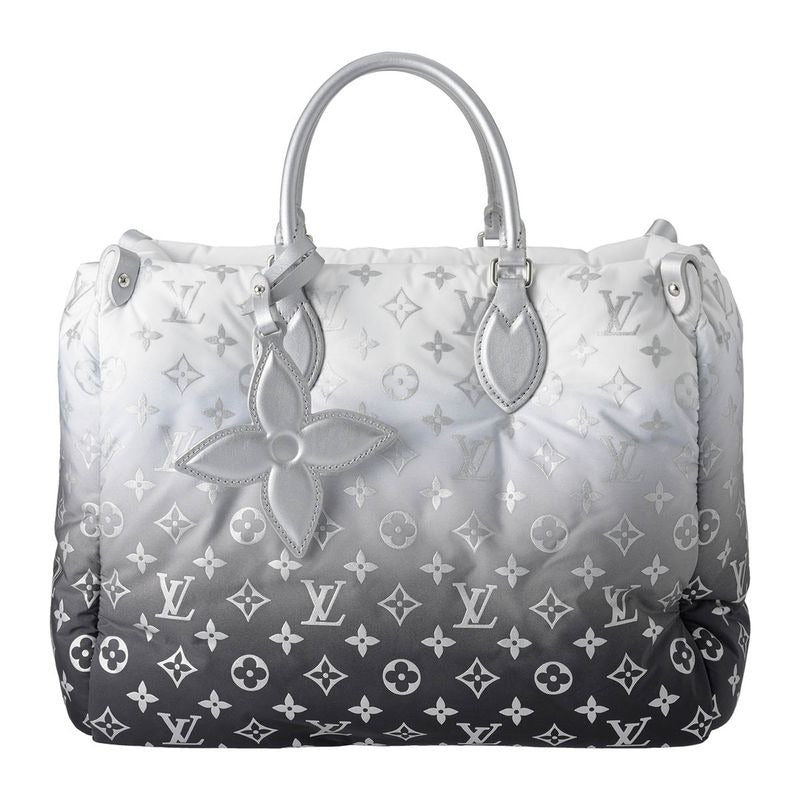Louis Vuitton Tote Bag On The Go MM Frost Silver