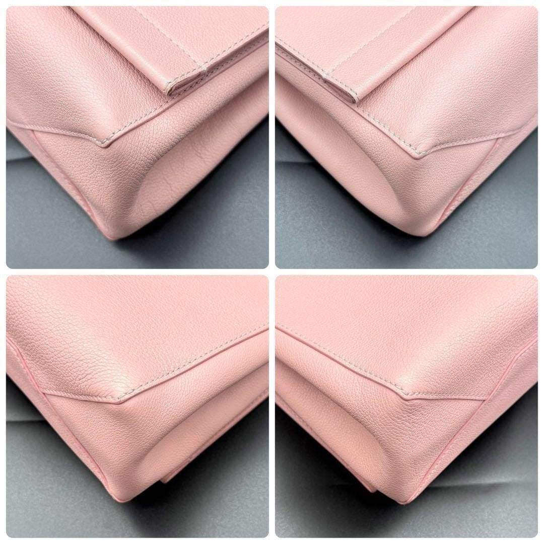 Louis Vuitton Soft Calfskin Lockme Top Handle Rose Ballerine Pink Bag