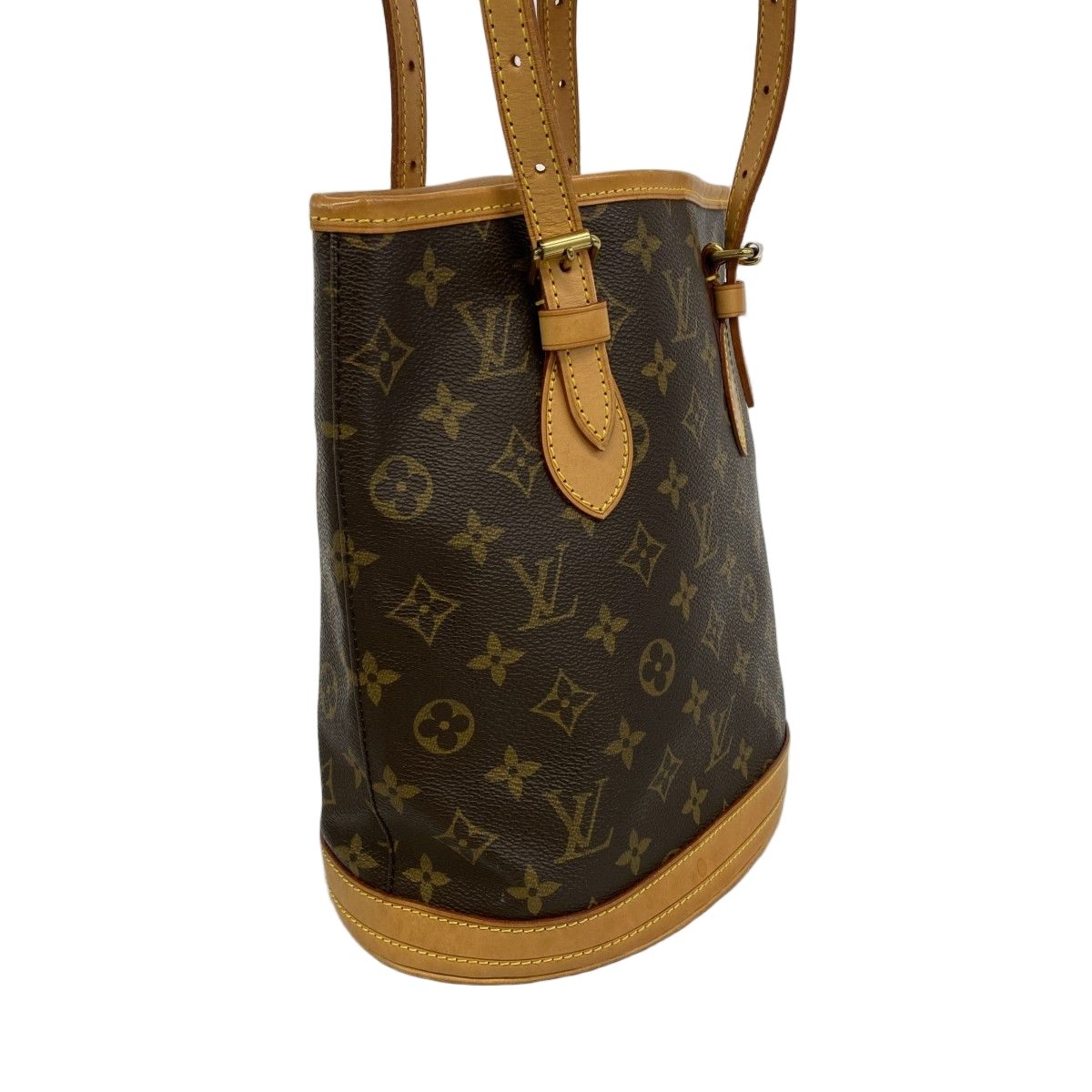 Louis Vuitton Tote Monogram Bucket PM Brown — view 2