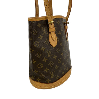 Louis Vuitton Tote Monogram Bucket PM Brown — view 2