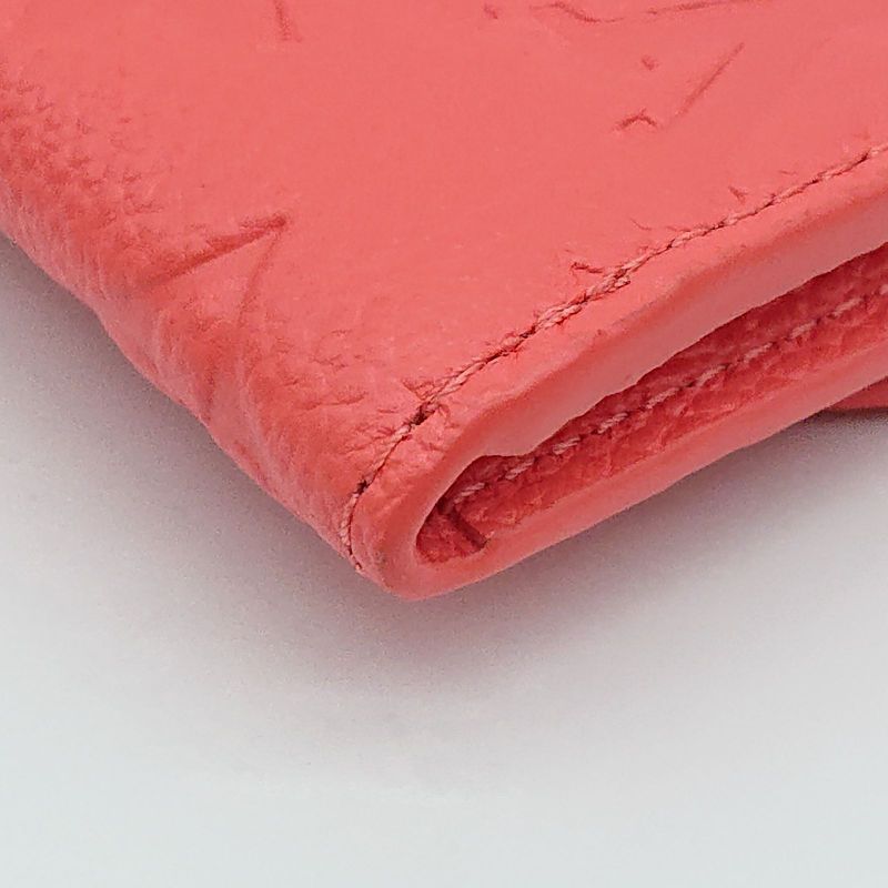 Unused Current Louis Vuitton Portmonnaie Rosalie Compact Wallet Pink IC Chip