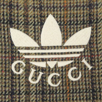 Gucci X Adidas Gucci X Adidas 710398 Three Stripes Trefoil Checkered Pattern