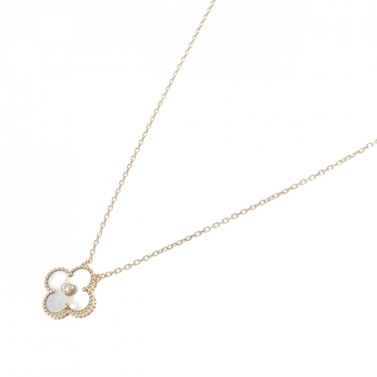 Van Cleef & Arpels Vintage Alhambra Necklace — view 2
