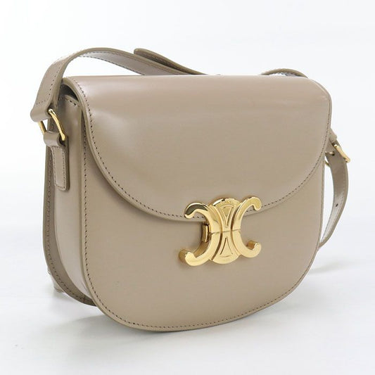 Celine Triomphe Crossbody Shoulder Bag Calf Womens