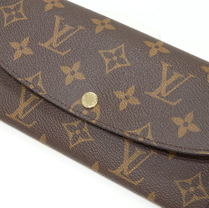 Louis Vuitton Zipper Long Wallet With Change Pocket Monogram Fuchsia Portefeuill