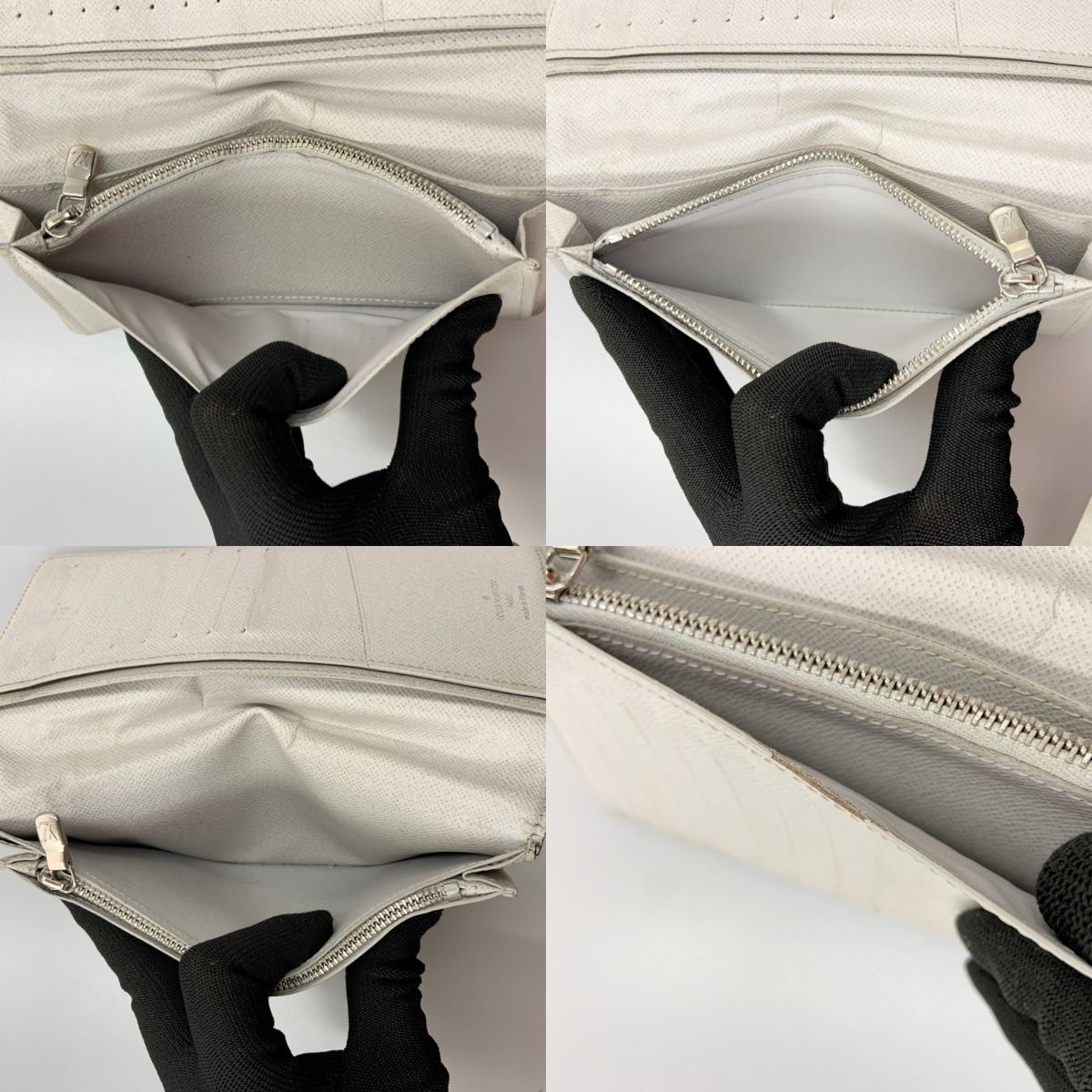 Louis Vuitton Portefeuille Brother Nm Taiga Llama Bifold Long Wallet M30889