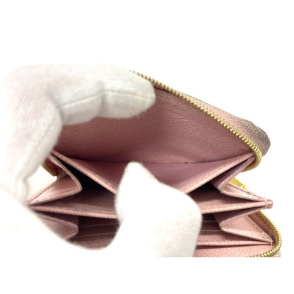 Louis Vuitton Damier Azur Zippy Coin Purse Case Ivory — view 8