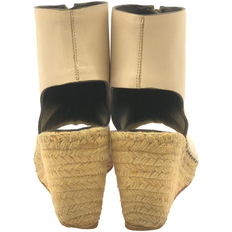 Celine 13ss Phoebe Period Center Zip Espadrille Sandals Pink 3