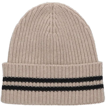 Chanel Logo Patch Knit Cap Beanie Men's