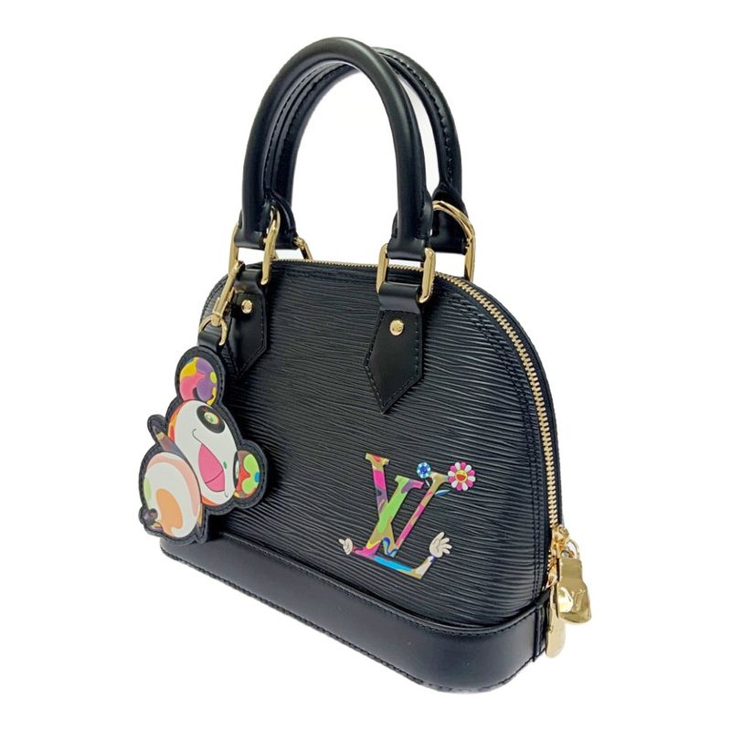 Louis Vuitton M13670 Epi Leather Alma BB × Takashi Murakami