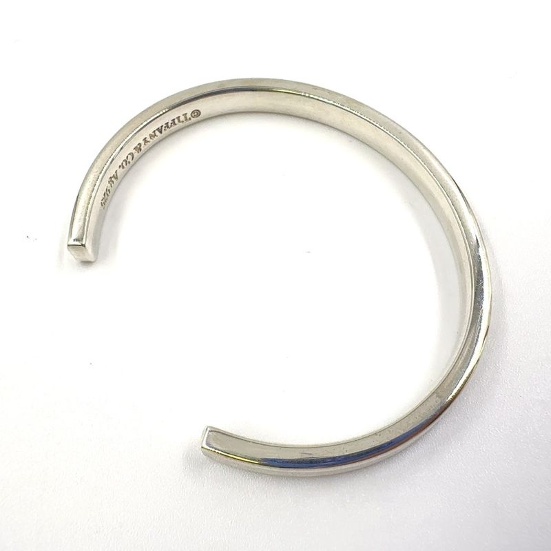 Tiffany & Co 1837 Narrow Cuff Ag925 Silver Bangle
