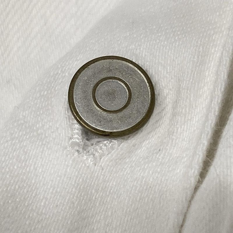 Loewe Short Sleeve Shirt Size 34 S Women - S359y13x53 White Cotton