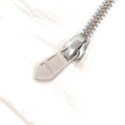 Hermes 22SS 100% Cotton Reversible Stadium Light Jacket White Off White 52