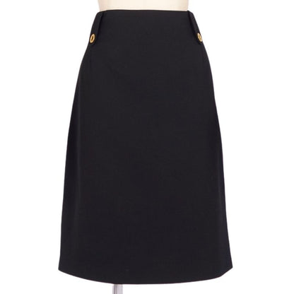 Vintage Celine Skirt Tight Skirt Knee-length None Circle Logo Wool Bottoms