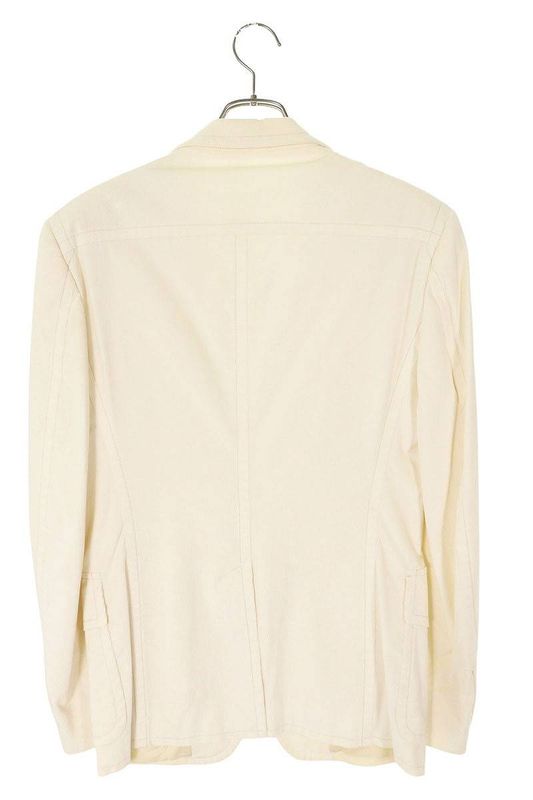 Gucci 18fef0 Notched Lapel 2B Corduroy Tailored Jacket Men 46R