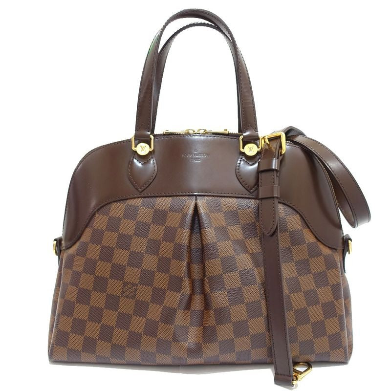 Louis Vuitton Salvi Damier Brown Gold Hardware Handbag