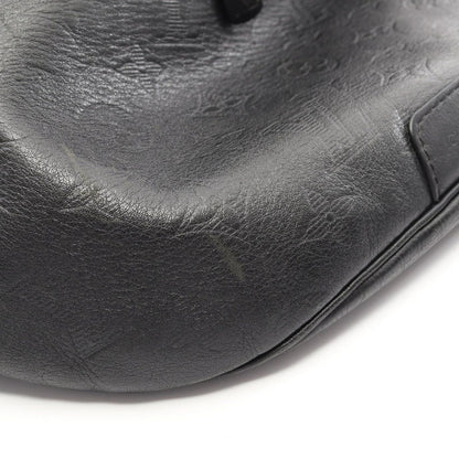 Louis Vuitton Waist Bag Discovery PM Noir Black Leather — view 6