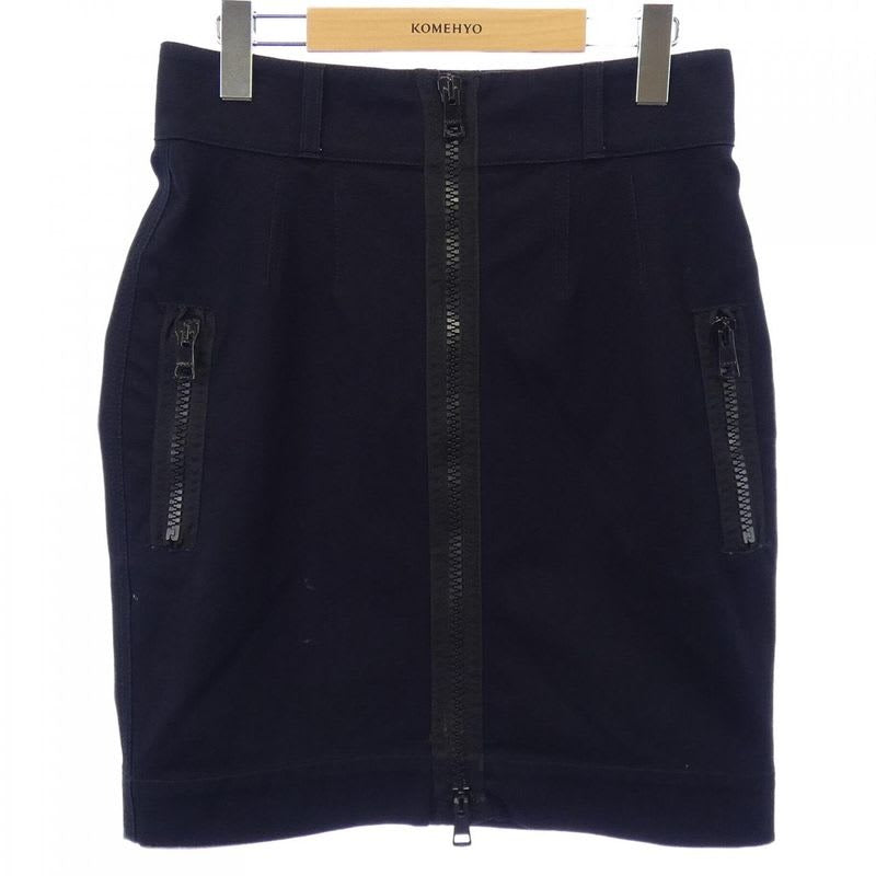 Gucci Xz341 Size 44 Navy Skirt