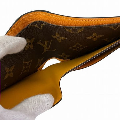 Louis Vuitton Monogram Macassar Portefeuille M82538 Bifold Wallet Card Case