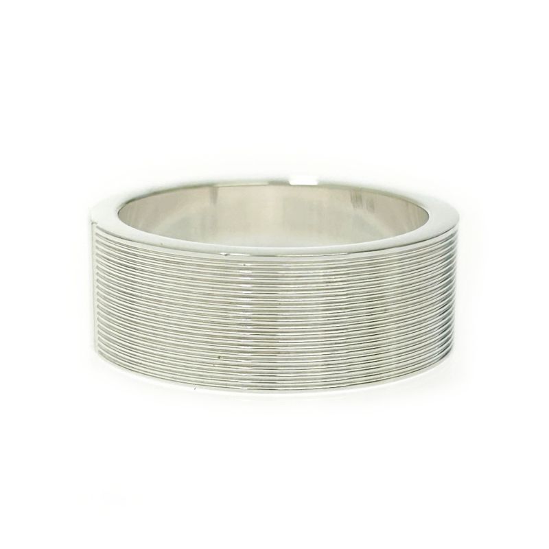 Gucci Silver Logo Ring 9.8g 925 Engraved 388658 Ring with Box