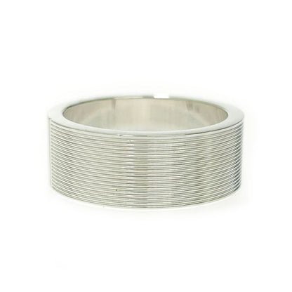 Gucci Silver Logo Ring 9.8g 925 Engraved 388658 Ring with Box
