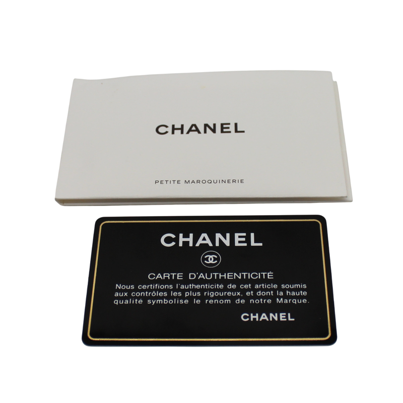 Chanel Ap0233 Caviar Skin Folded Long Wallet A25-2676