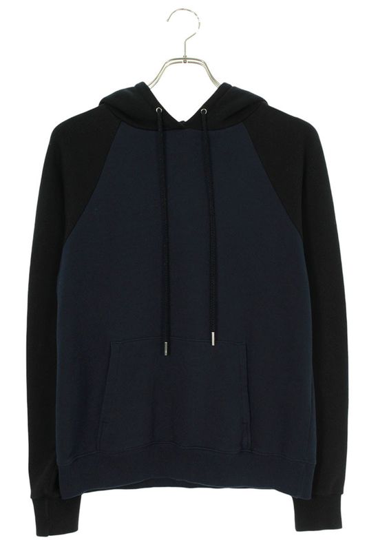 Saint Laurent Paris 314373 Y1lwg Raglan Pullover Hoodie Men's XS